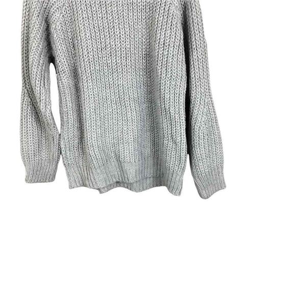 Cloth By Design Women’s M Gray Knit Pullover Turtleneck Sweater Long Sleeve NWT - Picture 11 of 16